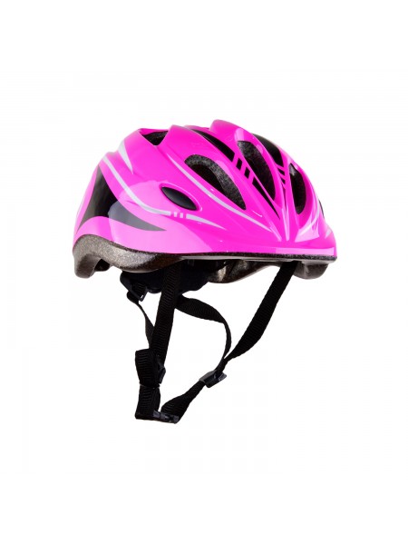 Шлем детский WX-A14 розовый с регулировкой размера
