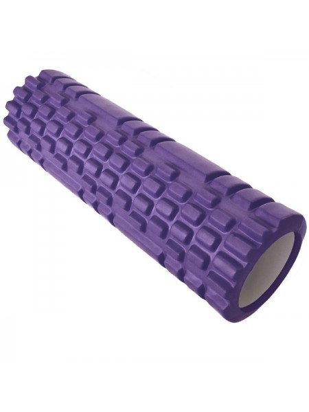 Ролик для йоги B33116 44х14см фиолетовый