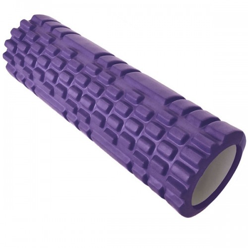 Ролик для йоги B33116 44х14см фиолетовый