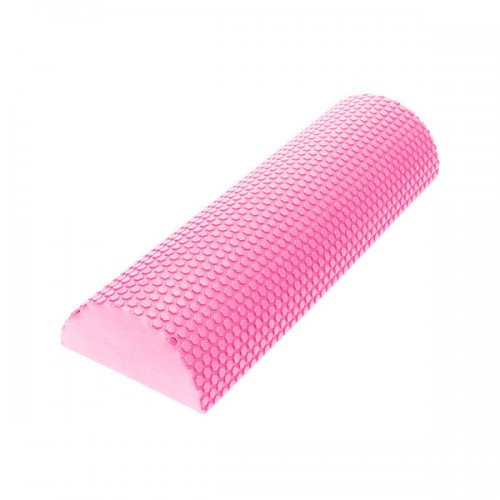 Ролик для йоги полукруг C28847-2 45x15х7,5 см розовый