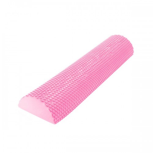 Ролик для йоги полукруг C28848-2  60x15х7,5 см розовый