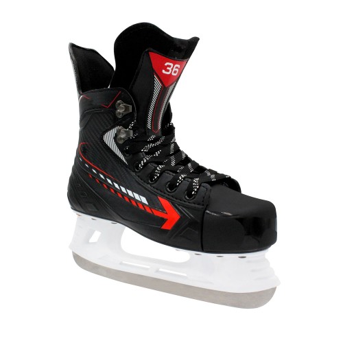 Хоккейные коньки для проката Rental 2 Red/ Black