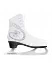 Фигурные коньки СК (Спортивная Коллекция) Princess Lux Leather 100% ПГ белый