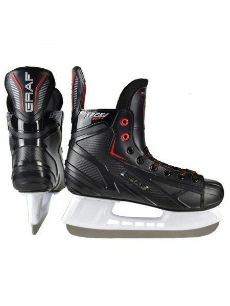 Коньки хоккейные Graf Supra G855 Blades SH Black/Red