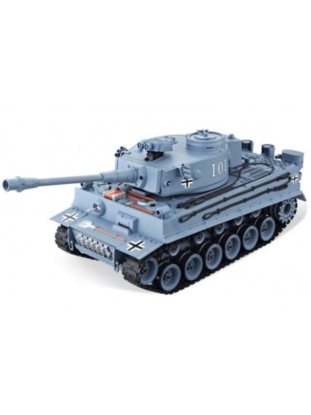 Радиоуправляемый танк German Tiger Grey масштаб 1:20 40Mhz Household 4101-1