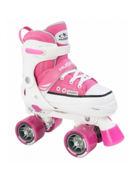 Раздвижные роликовые коньки HUDORA Roller Skate розовый