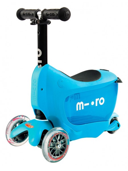 Самокат детский Micro Mini2go Deluxe синий