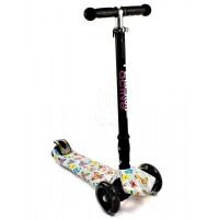 Самокат детский Triumf Active SKL-07CLP Maxi Flash Plus Print Butterfly