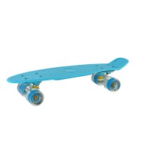 Мини-круизер PNB-01GW (22) Blue светящиеся колеса