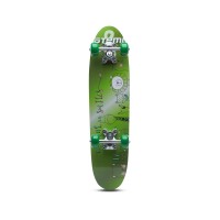 Скейтборд Atemi ASB24D01 зеленый с рисунком