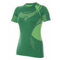 Футболка женская короткий рукав Brubeck DRY зеленый