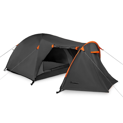 Палатка 3-х местная Larsen Nevada PLUS серый/оранжевый N/S