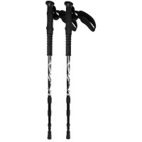 Треккинговые палки Atemi телескопические 18/16/14 мм, twist lock, antishok, р. 65-135, ATP-06 black