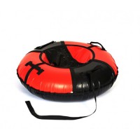 Тюбинг Вихрь d-100 см оранжево-черный