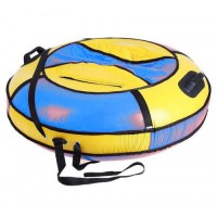 Тюбинг Комфорт d-80 см желто-голубой