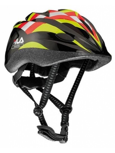 Шлем защитный Fila Junior Helmet черный/красный