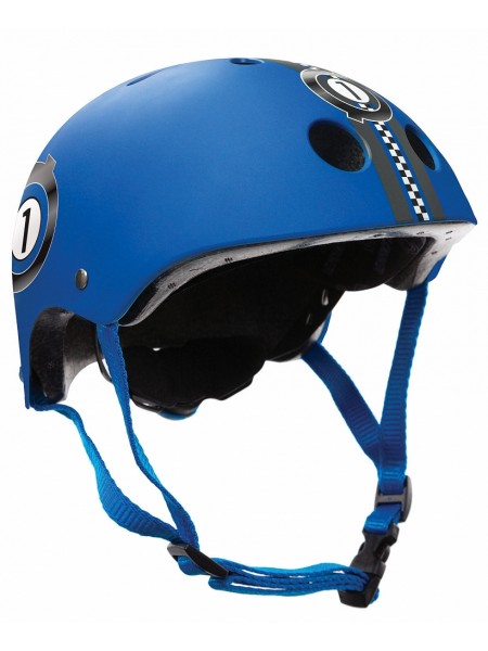 Защитный шлем GLOBBER PRINTED JUNIOR синий