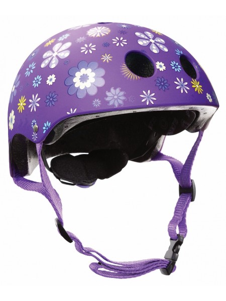 Защитный шлем GLOBBER PRINTED JUNIOR фиолетовый