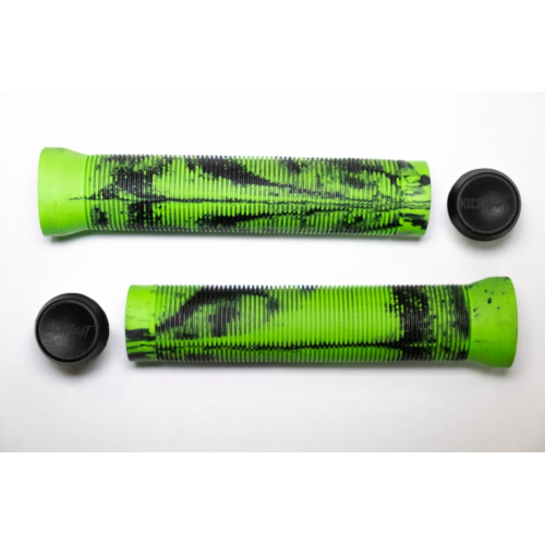 Грипсы для самокатов KICKMEAT Double Color Grips length: 143mm, diameter: 22.2 - green