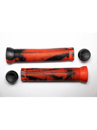 Грипсы для самокатов KICKMEAT Double Color Grips length: 143mm, diameter: 22.2 - red