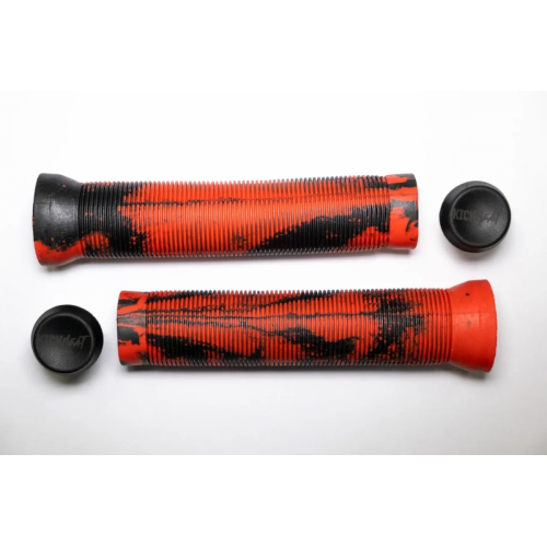 Грипсы для самокатов KICKMEAT Double Color Grips length: 143mm, diameter: 22.2 - red