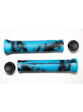 Грипсы для самокатов KICKMEAT Double Color Grips length: 143mm, diameter: 22.2 - blue