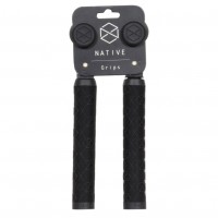 Грипсы для самокатов NATIVE Emblem Hand Grips - Black