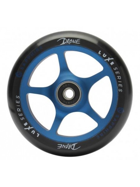 Колесо для самоката DRONE Luxe Series Wheels - Blue (sapphire) - 110 mm.