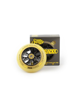 Колесо для самоката EAGLE Supply Wheel Radix Chunky X6 115 mm. - Black/Yellow