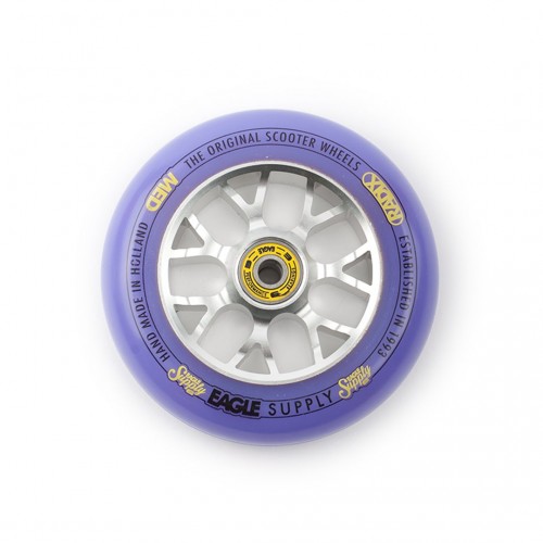 Колесо для самоката EAGLE Supply Wheel Radix Chunky X6 115 mm. - Silver/Purple