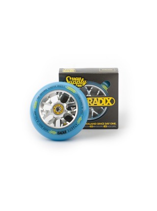 Колесо для самоката EAGLE Supply Wheel Radix Chunky X6 115mm - Silver/Blue