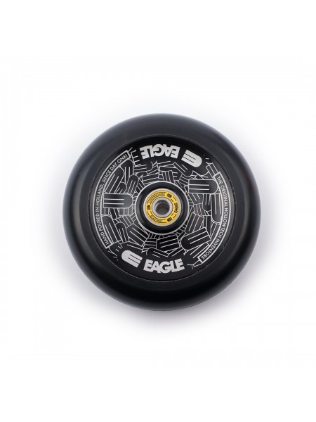 Колесо для самоката EAGLE Supply Wheel Radix DTM Hollowtech Medium 115 mm. - Black/Black