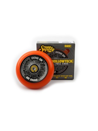 Колесо для самоката EAGLE Supply Wheel Radix Eagle Full Hollowtech Medium 115 mm. - Black/Orange