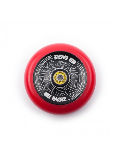Колесо для самоката EAGLE Supply Wheel Radix Eagle Full Hollowtech Medium 115 mm. - Black/Red