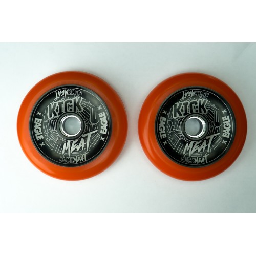 Колесо для самоката EAGLE Supply x Kickmeat Wheel Standart Line HollowTech 115 mm. - Orange