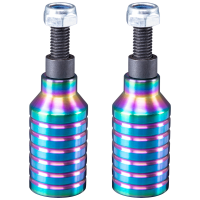 Набор пегов для трюкового самоката Slash Alu Rainbow, 2 шт.