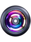 Колесо для трюкового самоката Immersive Rainbow 110 mm