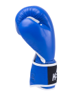 Перчатки боксерские Wolf Blue, кожа, 8 oz