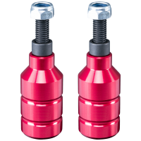 Набор пегов для трюкового самоката Drop Alu Red, 2 шт.