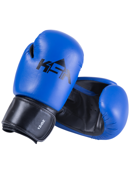 Перчатки боксерские Spider Blue, к/з, 10 oz
