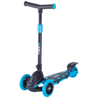 Самокат 3-колесный Robin, 120/90 мм, неоновый голубой