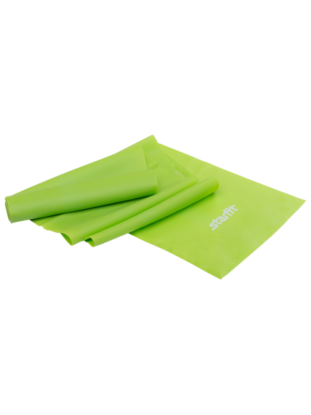 Эспандер ленточный для йоги ES-201 1200х150х0,35 мм, зеленый