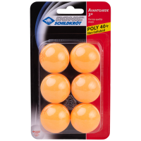 Мяч для настольного тенниса 3* Avantgarde, оранжевый, 6 шт.